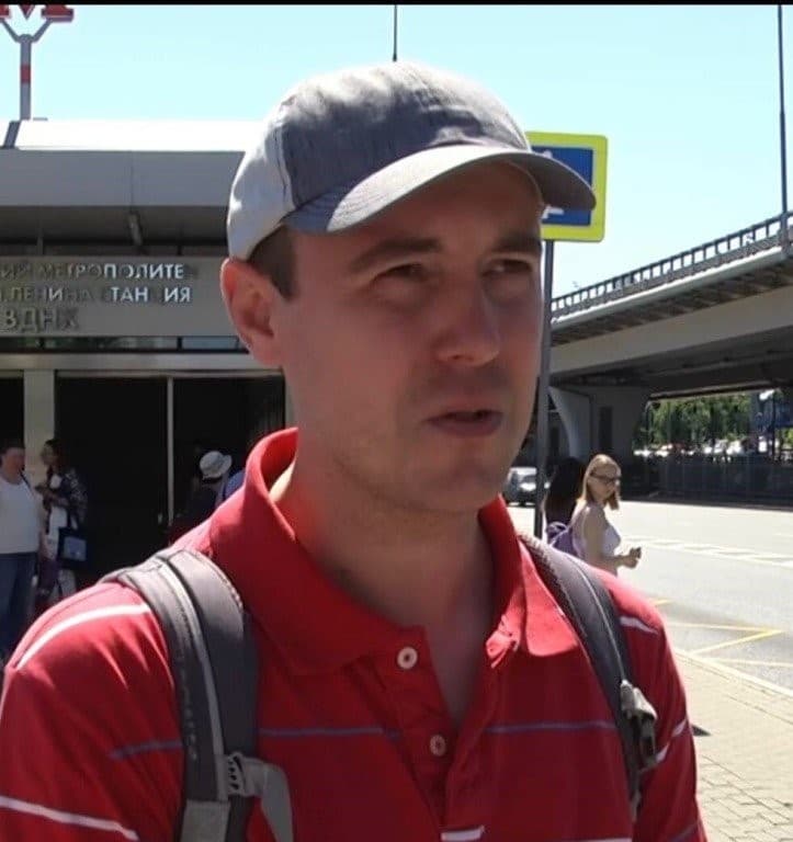 A resident of Moscow faces up to 10 years in prison for what he said in a street interview